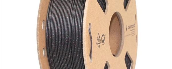 FILAMENT FOR 3D PRINTER PLA Three galaxy 1,75mm 1kg GEMBIRD Black, 3DP-PLA-MX3-01-GBK