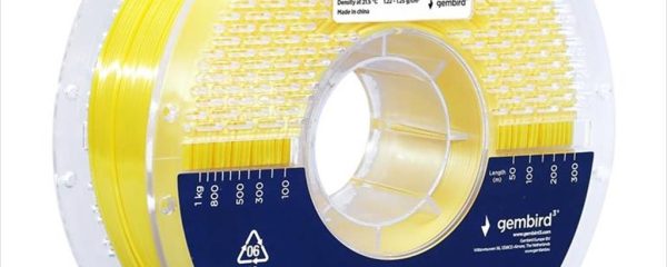 FILAMENT FOR 3D PRINTER Silk TPU 1,75mm 1kg GEMBIRD , 3DP-STPU1.75-01-Y