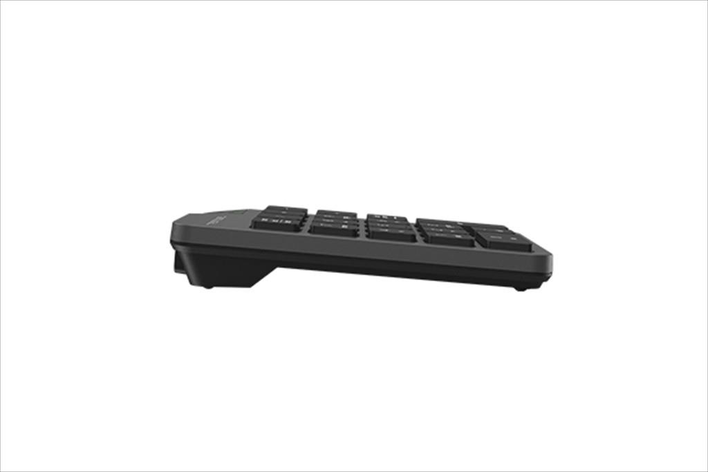 KEYBOARD WIRELESS NUMPAD A4TECH FGK21C, 2.4Ghz, Ultra-Slim, USB Type-C, Black - Image 2