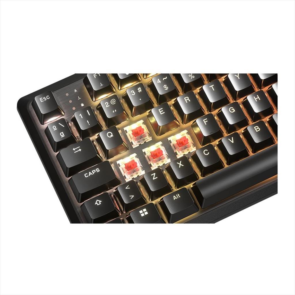 KEYBOARD MECHANICAL CORSAIR K70 RGB MK.2 Core TKL, MLX RED SWITCH v2, Black,CH-911911E-NA - Image 5