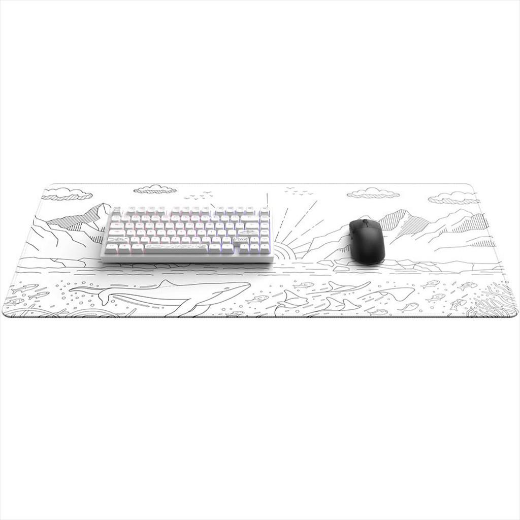 MOUSEPAD Dark Project Nostra White XL, 900 x 400 x 4, White - Image 3