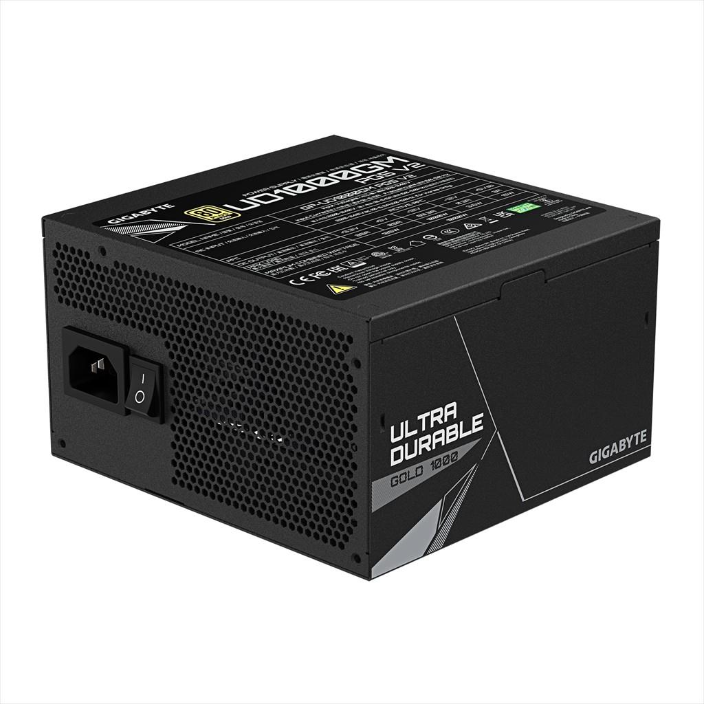 PSU 1000W GIGABYTE UD1000GM PG5 V2 w/PCIe 5.1, 80 Plus GOLD FULL MODULAR, GP-UD1000GM PG5 V2 - Image 3