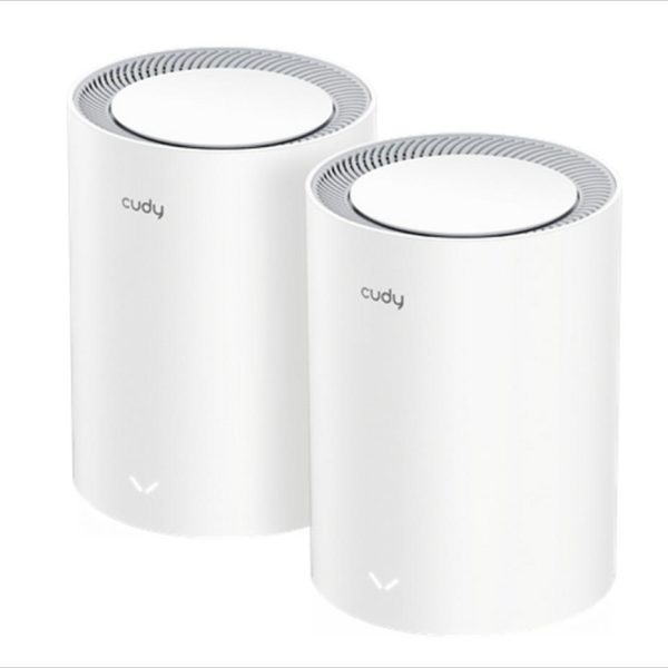 NET ROUTER MESH SYSTEM Wi-Fi 7 CUDY M3600, 802.11 a/b/g/n/ac/ax/be, WHITE, (2-Pack), CUDY-M3600-2-pack