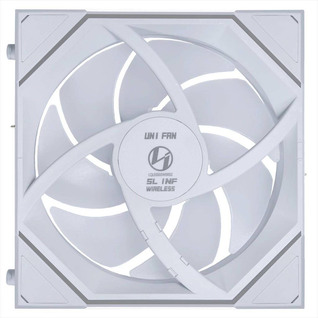 COOLERS CASE FAN 120mm LIAN LI UNI SL-INFINITY Wireless ARGB PWM - Reverse Blade, WHITE, 12RSLIN1W1W - Image 2