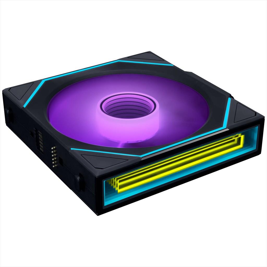 COOLERS CASE FAN 120mm LIAN LI UNI SL-INFINITY Wireless ARGB PWM - Reverse Blade, BLACK, 12RSLIN1W1B