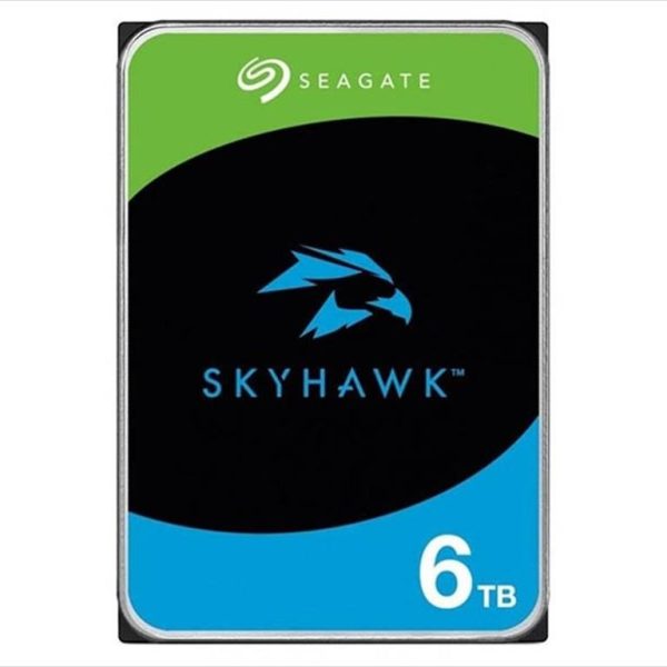 HDD 3,5" 6TB SEAGATE SkyHawk 5400RPM 256MB SATAIII ST6000VX009