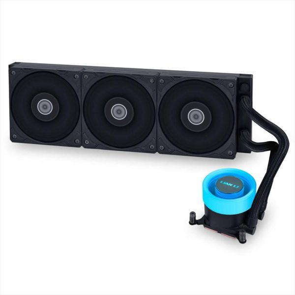 COOLERS CPU AIO LIAN LI GALAHAD II LITE PERFORMANCE RGB 360, DAISY-CHAINABLE 3x120mm  PWM FAN, Black, GA2L36PB