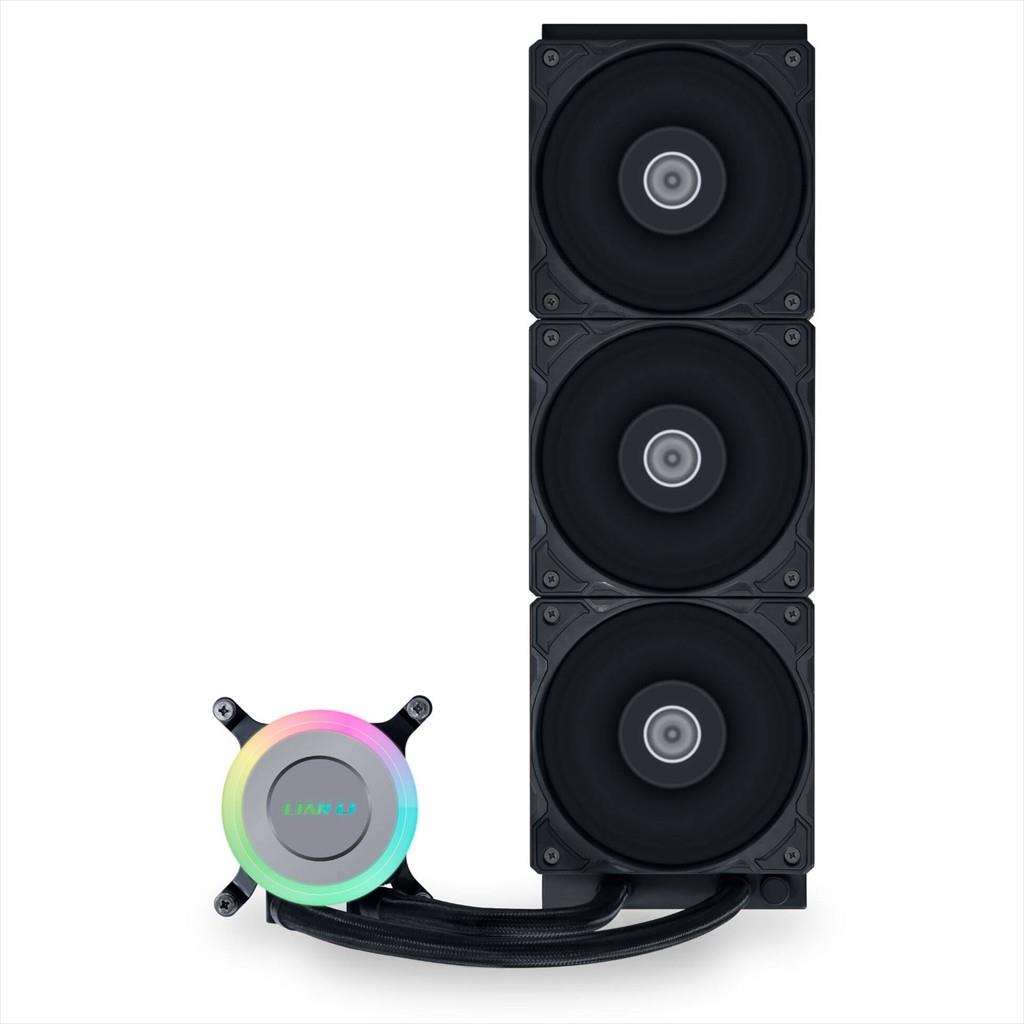 COOLERS CPU AIO LIAN LI GALAHAD II LITE PERFORMANCE RGB 360, DAISY-CHAINABLE 3x120mm  PWM FAN, Black, GA2L36PB - Image 3
