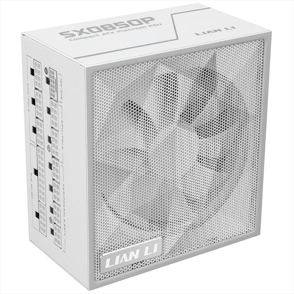 PSU 850W LIAN LI SFX SX850P  80+ PLATINUM, FULL MODULAR, WHITE, SX0850P - Image 3