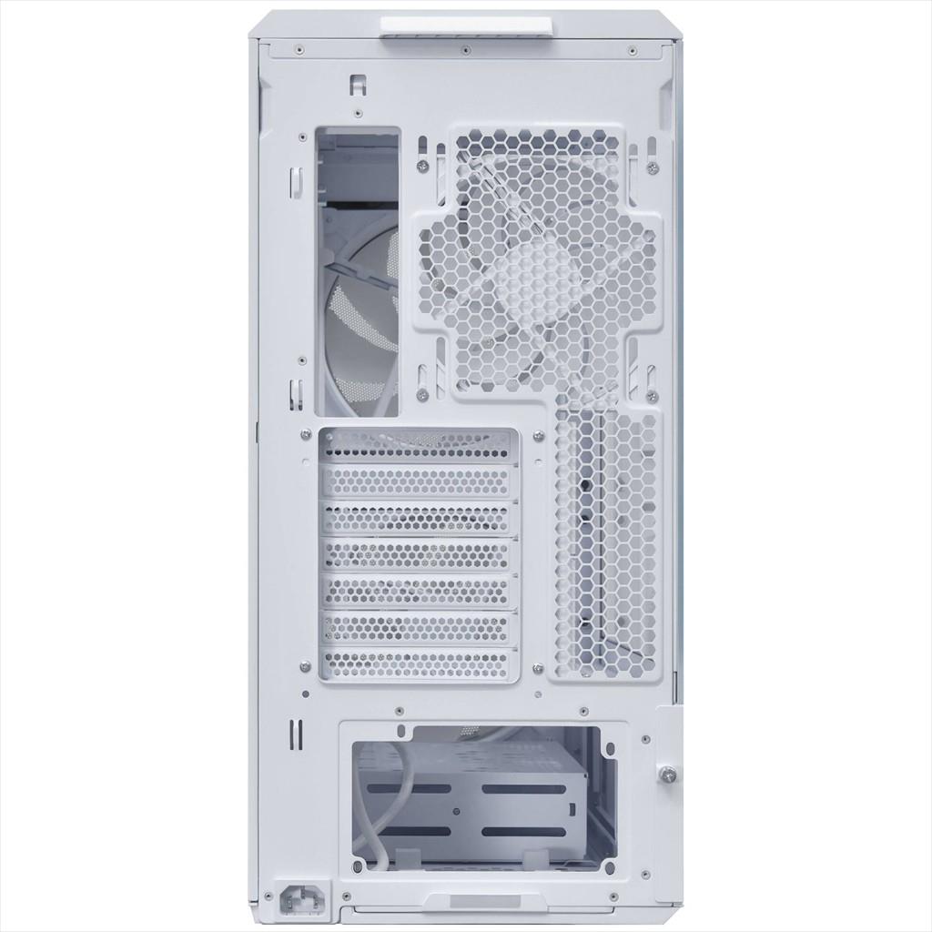 CASE LIAN LI E-ATX/EEB LANCOOL 217 INFINITY RGB Mid-Tower w/ Tempered glass,2x170mm ,3x120mm,1x140mm, ARGB/FAN Hub, BTF, x2 PSU Mounting modes, White, LAN217INFW - Image 2