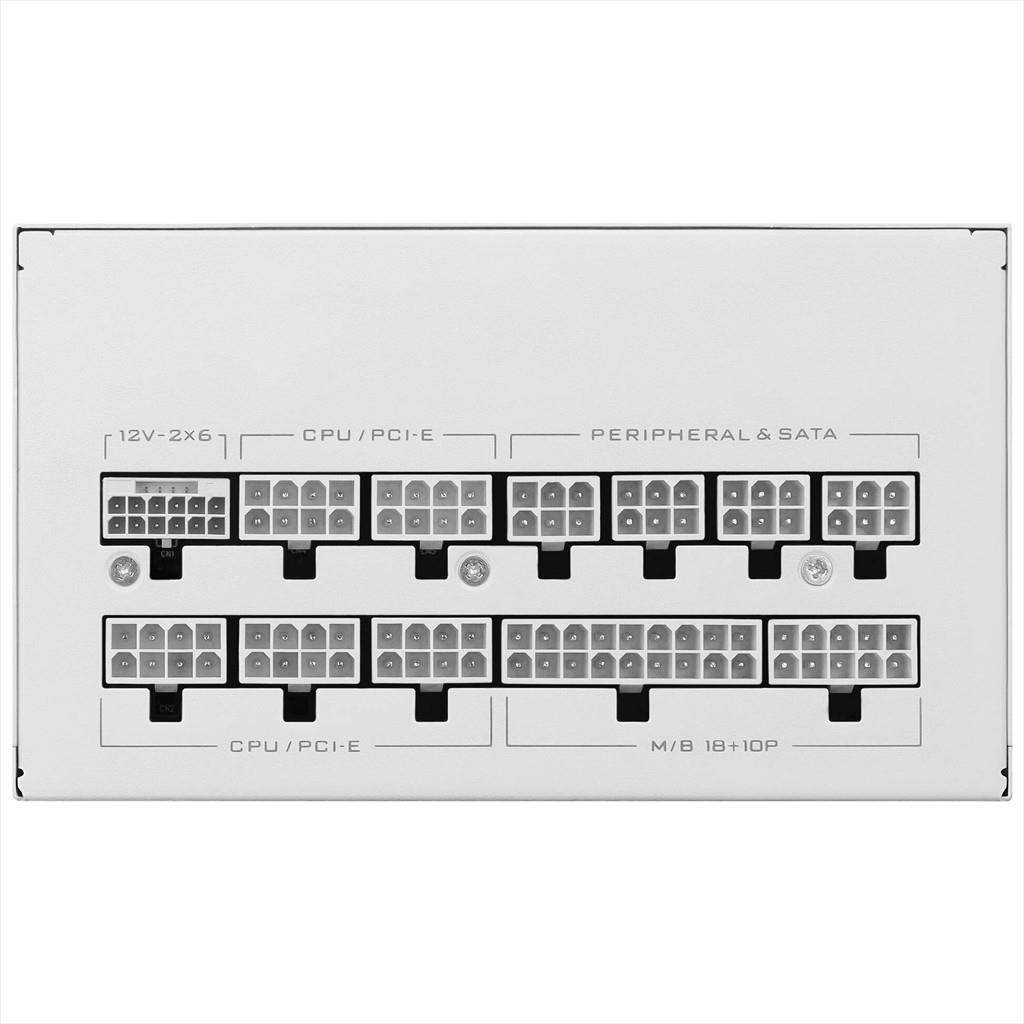 PSU 1000W LIAN LI SFX SX1000P 80+ PLATINUM, FULL MODULAR, WHITE, SX1000P - Image 2