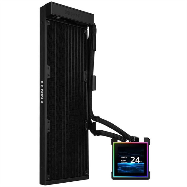 COOLERS CPU AIO LIAN LI HydroShift II LCD-S 360N FANLESS, LCD Display 3.4" IPS, BLACK, GHS2LCDS36NB
