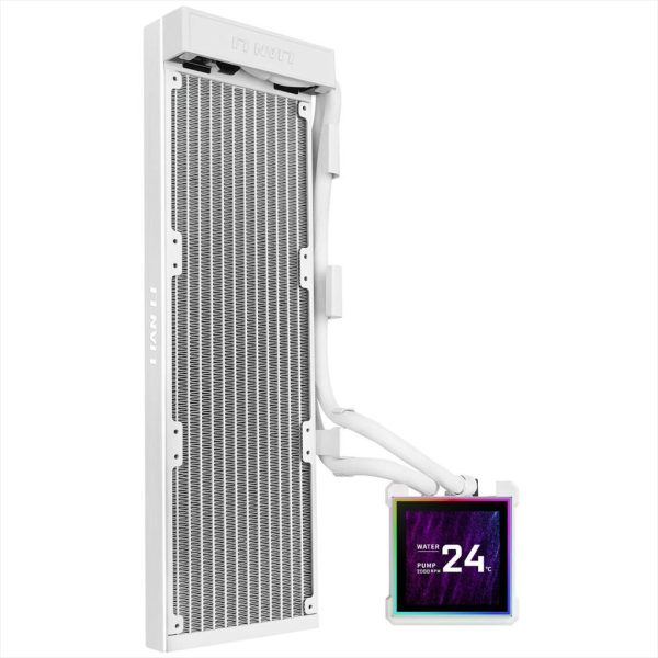 COOLERS CPU AIO LIAN LI HydroShift II LCD-S 360N FANLESS, LCD Display 3.4" IPS, WHITE, GHS2LCDS36NW