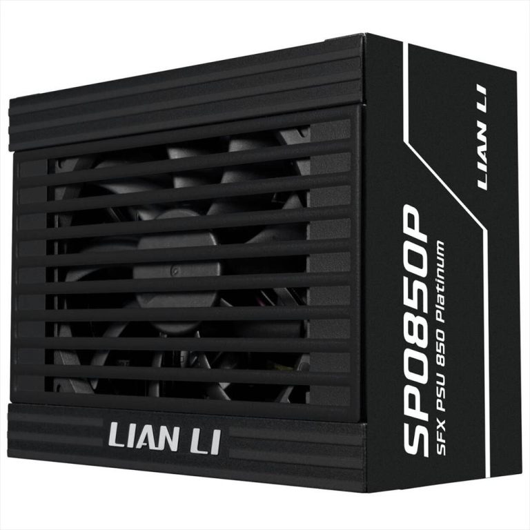 PSU 850W LIAN LI SFX SP850P 80+ PLATINUM, FULL MODULAR, BLACK, SP0850P