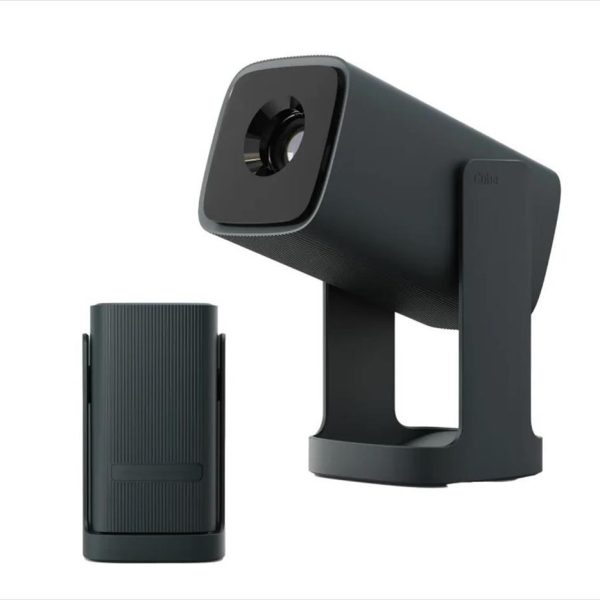 PROJECTOR WANBO CUBE 1  w/GIMBAL Android TV 11, 350Ansi, 200:1 720p,  HDMI, USB 2.0, AUX, WIFI,BT w/speakers, Dark Green
