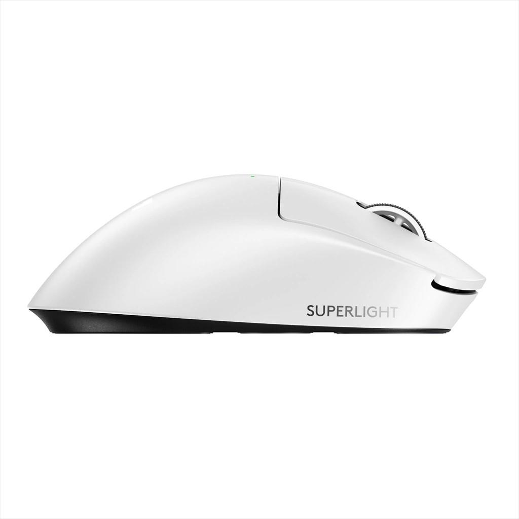 MOUSE WIRELESS USB LOGITECH G PRO X SUPERLIGHT 2 (HERO 2 Sensor, Lightforce Switches) White 910-006639 - Image 4