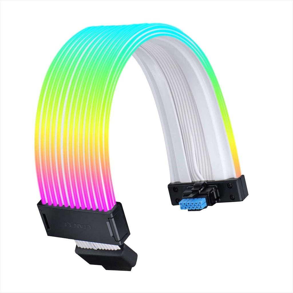 EXTENSION PSU LIAN LI STRIMER WIRELESS 12V-2x6 WIDE RGB, WHITE, PW16-121W - Image 2