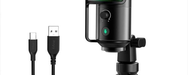 MICROPHONE FIFINE K669 PRO2 RGB, w/STAND, USB Type-C, 2.0m cable, Black, K669pro2