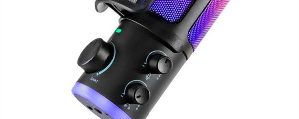 MICROPHONE FIFINE AМ6 RGB, USB Type-C, 2.0m cable, Black, AМ6