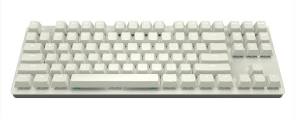 KEYBOARD MECHANICAL NUBI NK87 TKL, G3ms Sapphire V2, USB-C, White, NK87-WH-ANSI