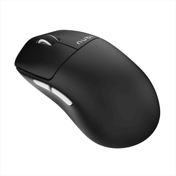 MOUSE WIRELESS NUBI NM1, 2.4Ghz/BLUETOOTH/USB-C, 39g, 26000 DPI, 1000Hz, Black, NM1-WL-BL