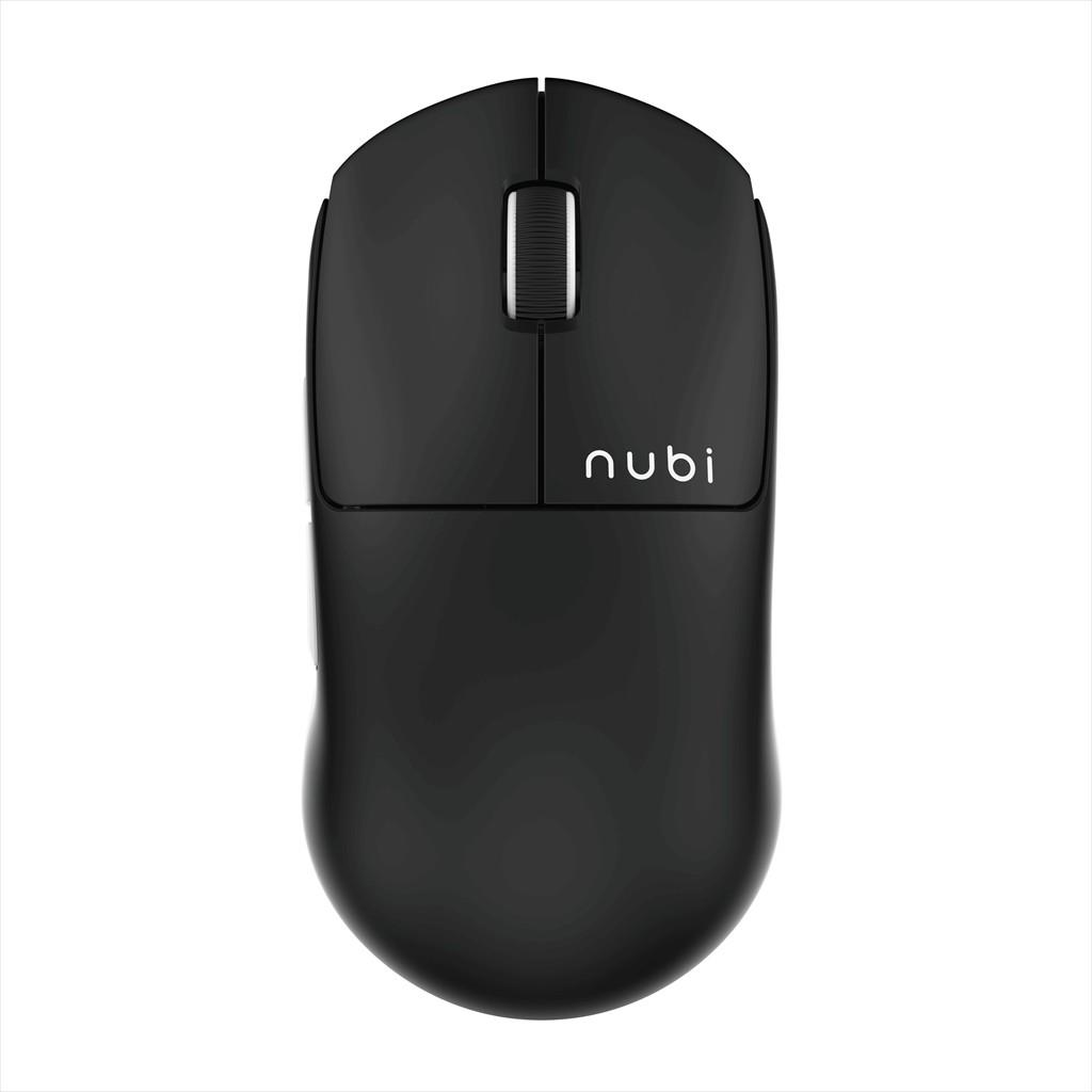 MOUSE WIRELESS NUBI NM1, 2.4Ghz/BLUETOOTH/USB-C, 39g, 26000 DPI, 1000Hz, Black, NM1-WL-BL - Image 3