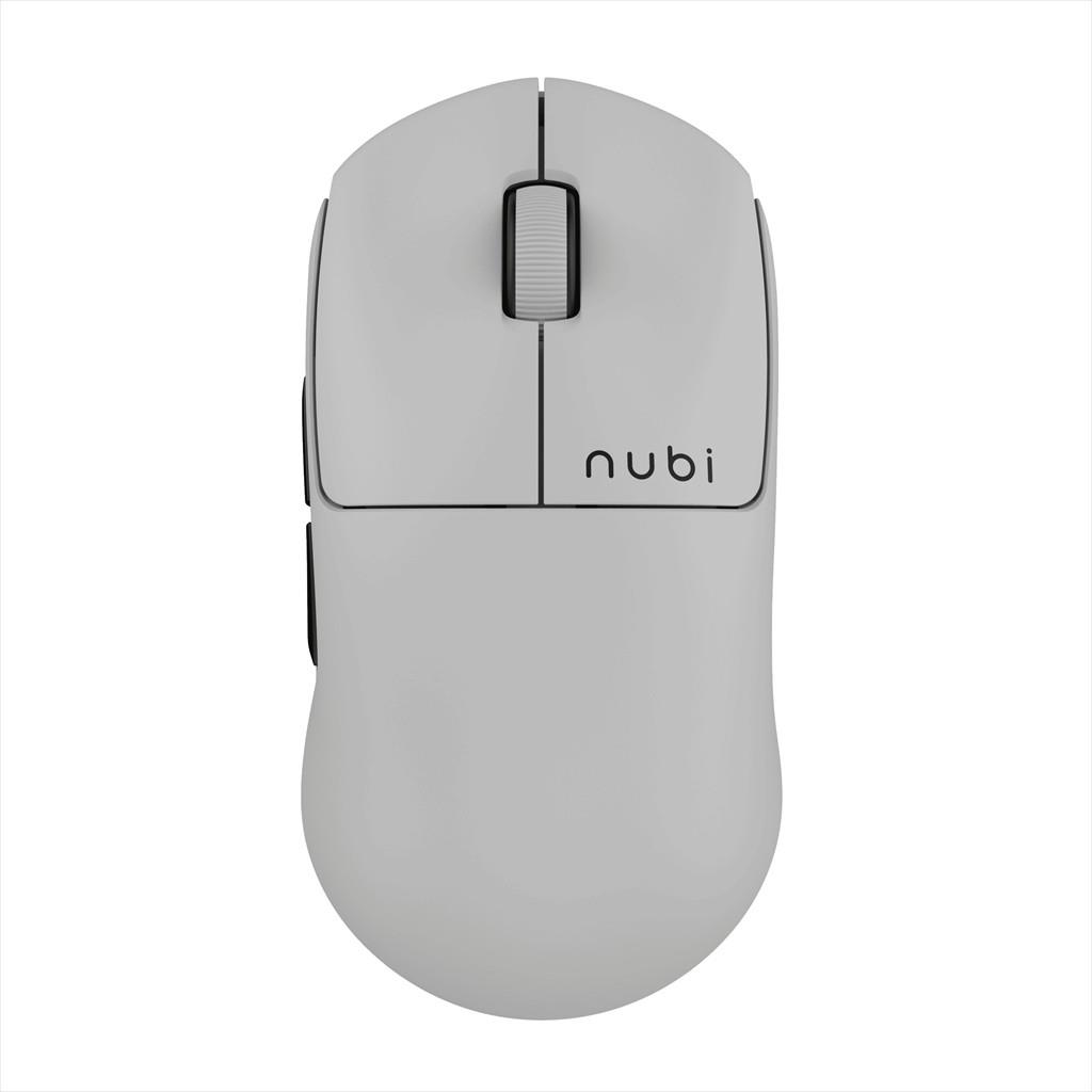 MOUSE WIRELESS NUBI NM1 SE, 2.4Ghz/BLUETOOTH/USB-C, 39g, 12000 DPI, 1000Hz, White, NM1-SE-WL-WH - Image 3