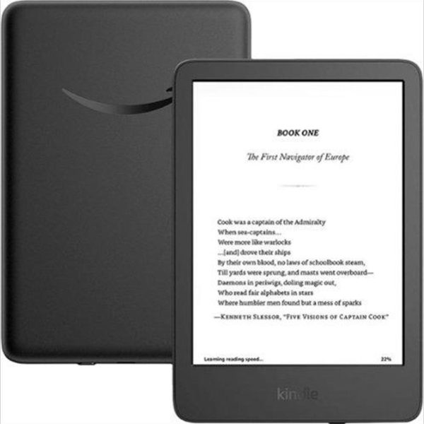 TABLET AMAZON KINDLE 2024 6" 16GB, Black, w/SO(with Ads), B0CP31T5M6