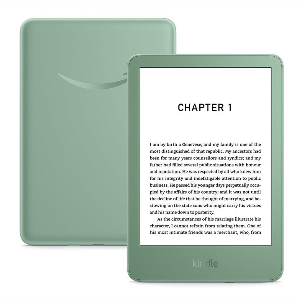 TABLET AMAZON KINDLE 2024 6" 16GB, NO-ADS, Matcha, B0CP31JRLK
