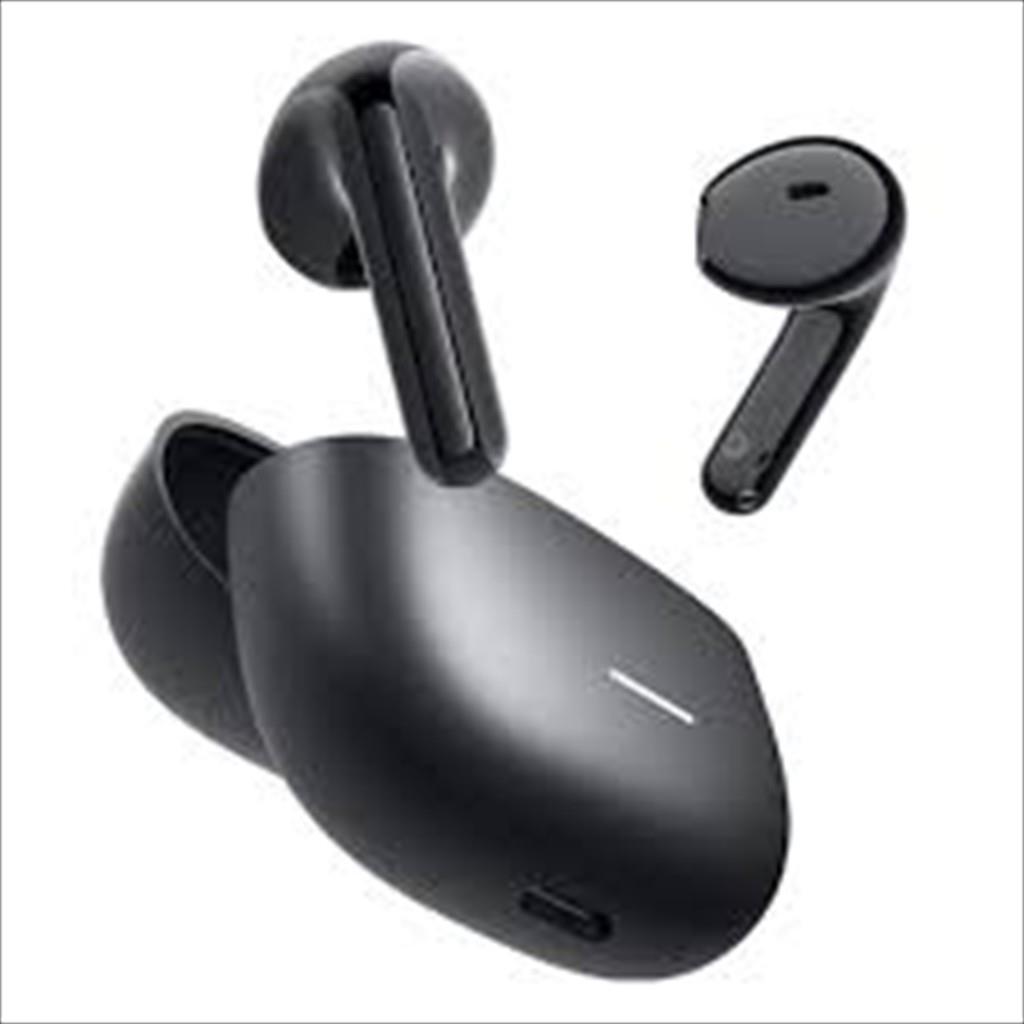 EARPHONES WIRELESS XIAOMI Redmi Buds 8 ACTIVE BLUETOOTH w/microphone, BLACK, BHR08JTGL - Image 2
