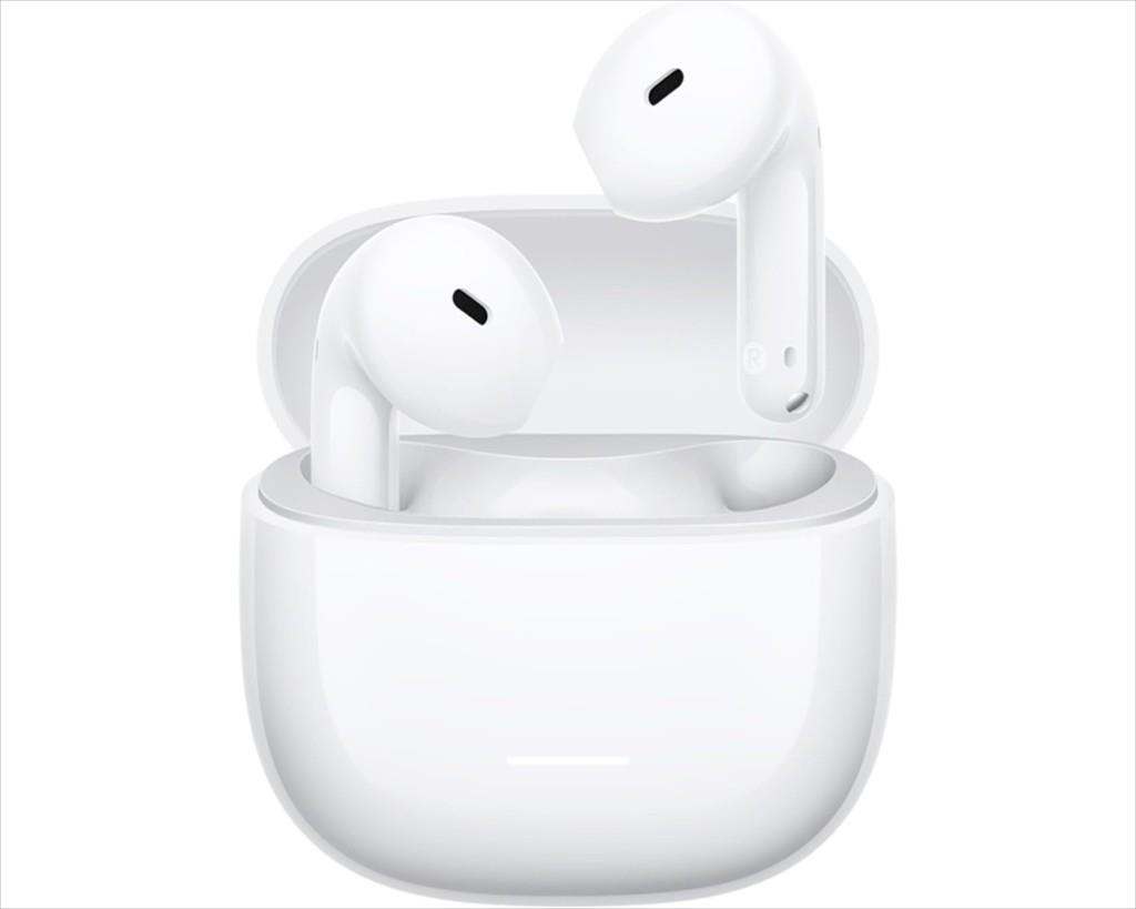 EARPHONES WIRELESS XIAOMI Redmi Buds 8 ACTIVE BLUETOOTH w/microphone, WHITE, BHR08JUGL - Image 2