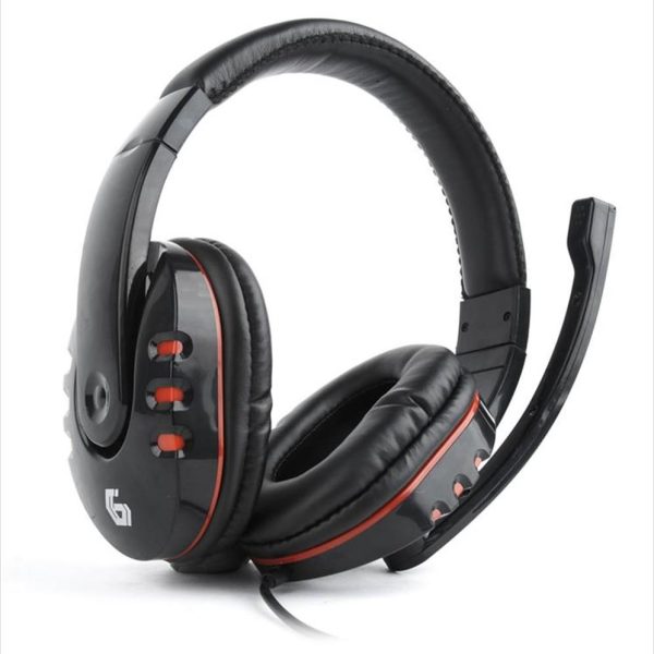 HEADPHONES GEMBIRD GHS-402 Gaming Glossy Black w/microphone