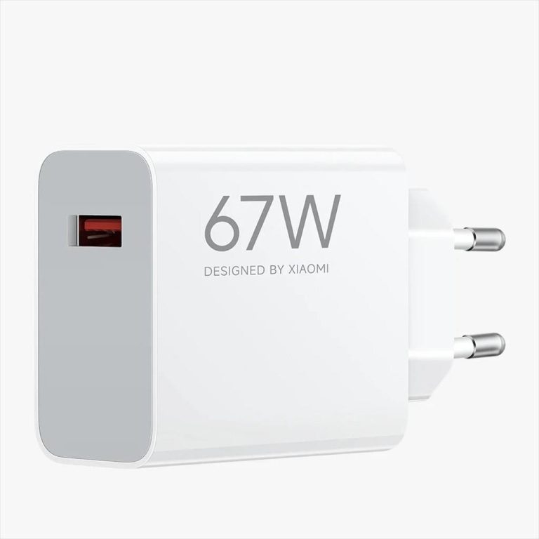 PHONE CHARGER XIAOMI HYPERCHARGE (USB-A) 67W  charging cable not included, BHR07SKEU