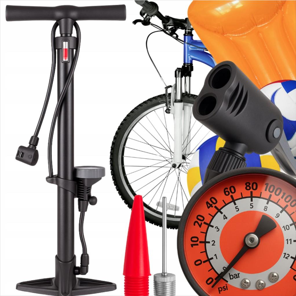 PUMPA EXTRALINK BICYCLE AND CAR w/pressure Gauge - Image 2