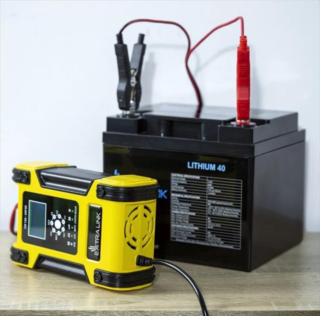 POWER CHARGER SMART EXTRALINK SHANGO, for 12V 12A and 24V 6A batteries - Image 4