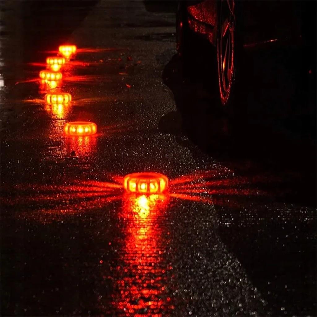 LED ROAD SIGNAL LIGHT RED EXTRALINK - Image 2