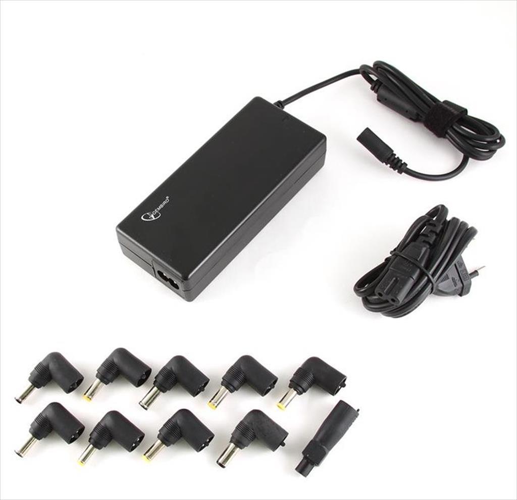 NB ADAPTER UNIVERSAL 90W GEMBIRD, (10 connectors) 2-prong not included, NPA-AC1D - Image 3