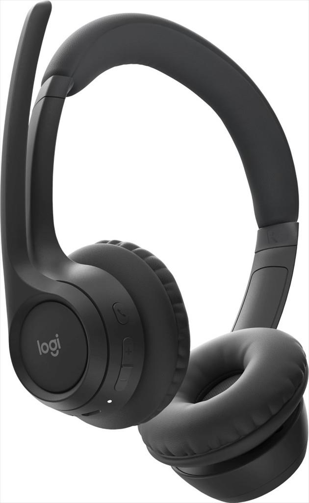 HEADPHONES LOGITECH ZONE 305 MIDNIGHT BLACK Wireless + bluetooth, w/microphone 981-001458 - Image 4