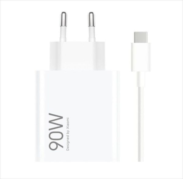 Phone charger xiaomi hypercharge combo (usb-a) 90w (data cable type-c 100cm included), bhr07zbeu