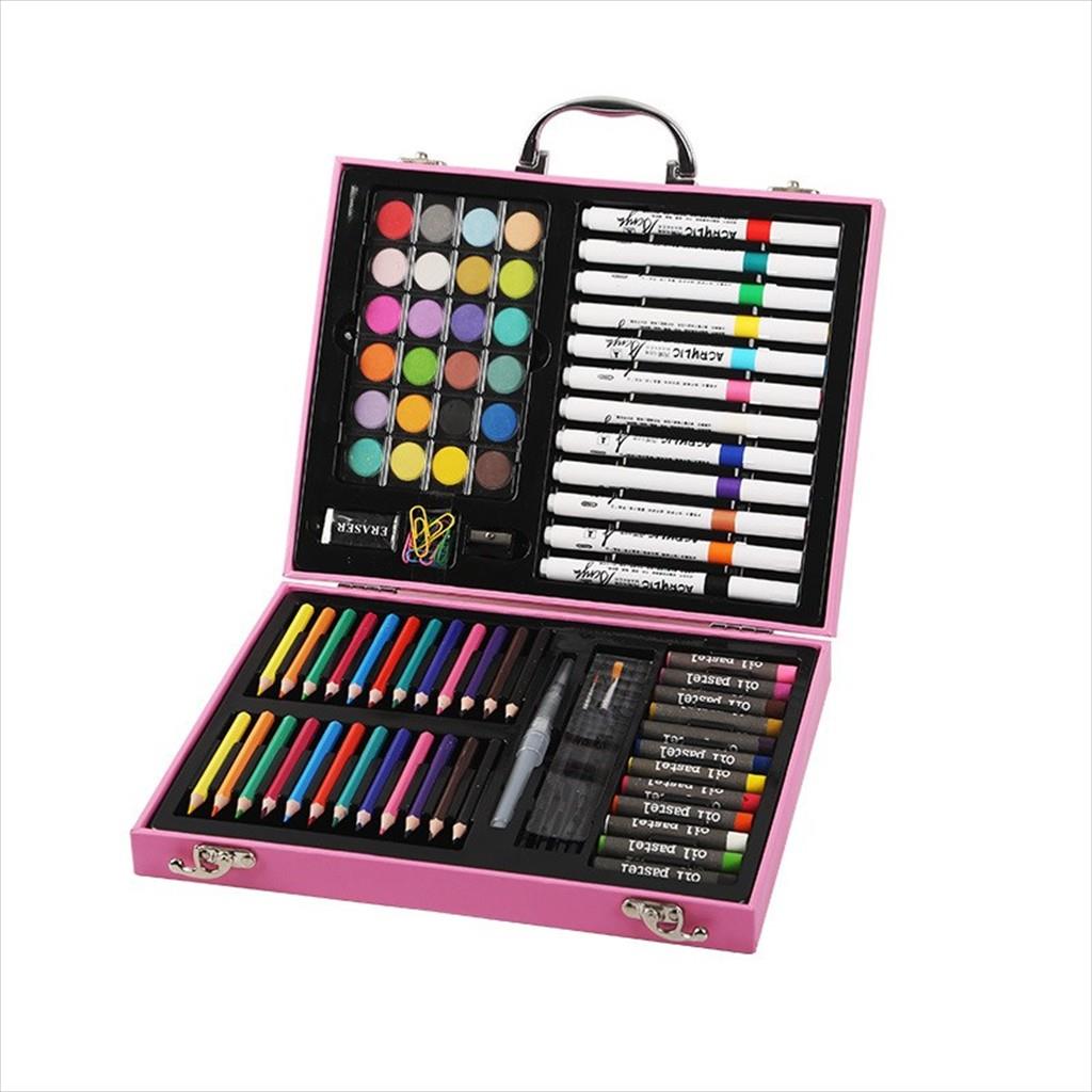 PAINTING ART SET FOR CHILDREN EXTRALINK (88 pieces) PINK UNICORN