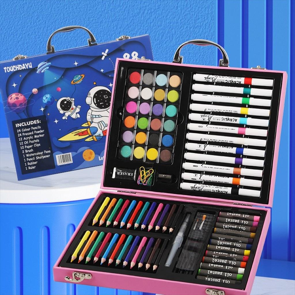 PAINTING ART SET FOR CHILDREN EXTRALINK (88 pieces) PINK UNICORN - Image 2
