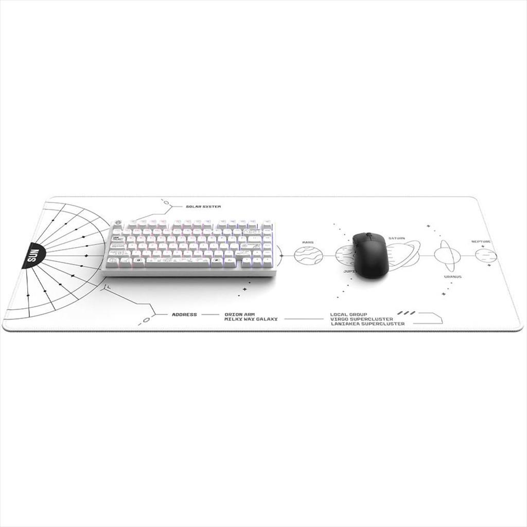 MOUSEPAD Dark Project Nova White XL, 900 x 400 x 4, White - Image 2