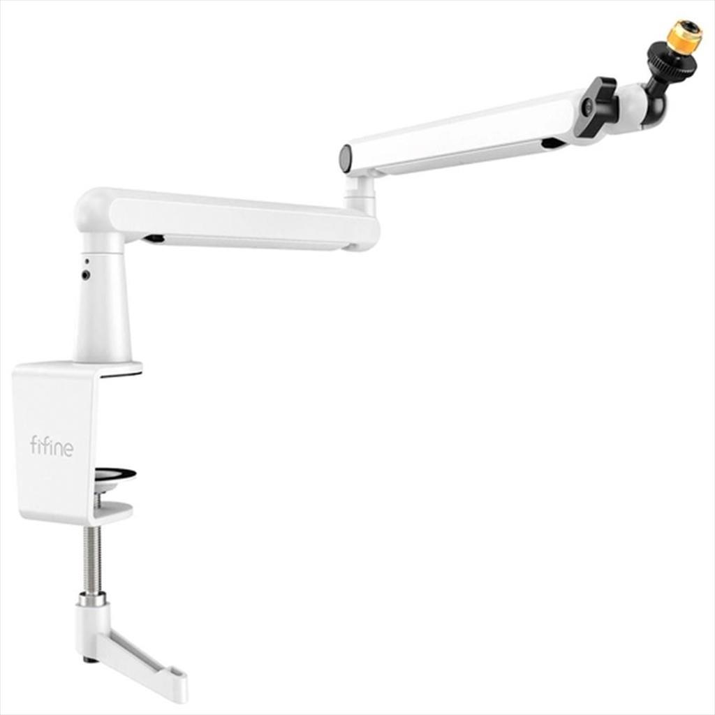 MICROPHONE ARM FIFINE BM88 Boom Stand, White, BM88W - Image 4