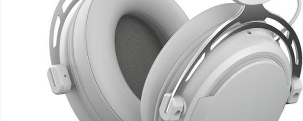 HEADPHONES WIRELESS Nubi NH1 Pro w/microphone, 2.4Ghz/BLUETOOTH/USB-C, White, NH1-PRO-WL-WH