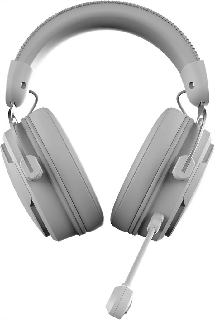 HEADPHONES WIRELESS Nubi NH1 Pro w/microphone, 2.4Ghz/BLUETOOTH/USB-C, White, NH1-PRO-WL-WH - Image 2