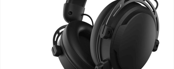 HEADPHONES NUBI NH1 w/microphone, USB-A, Black, NH1-BL
