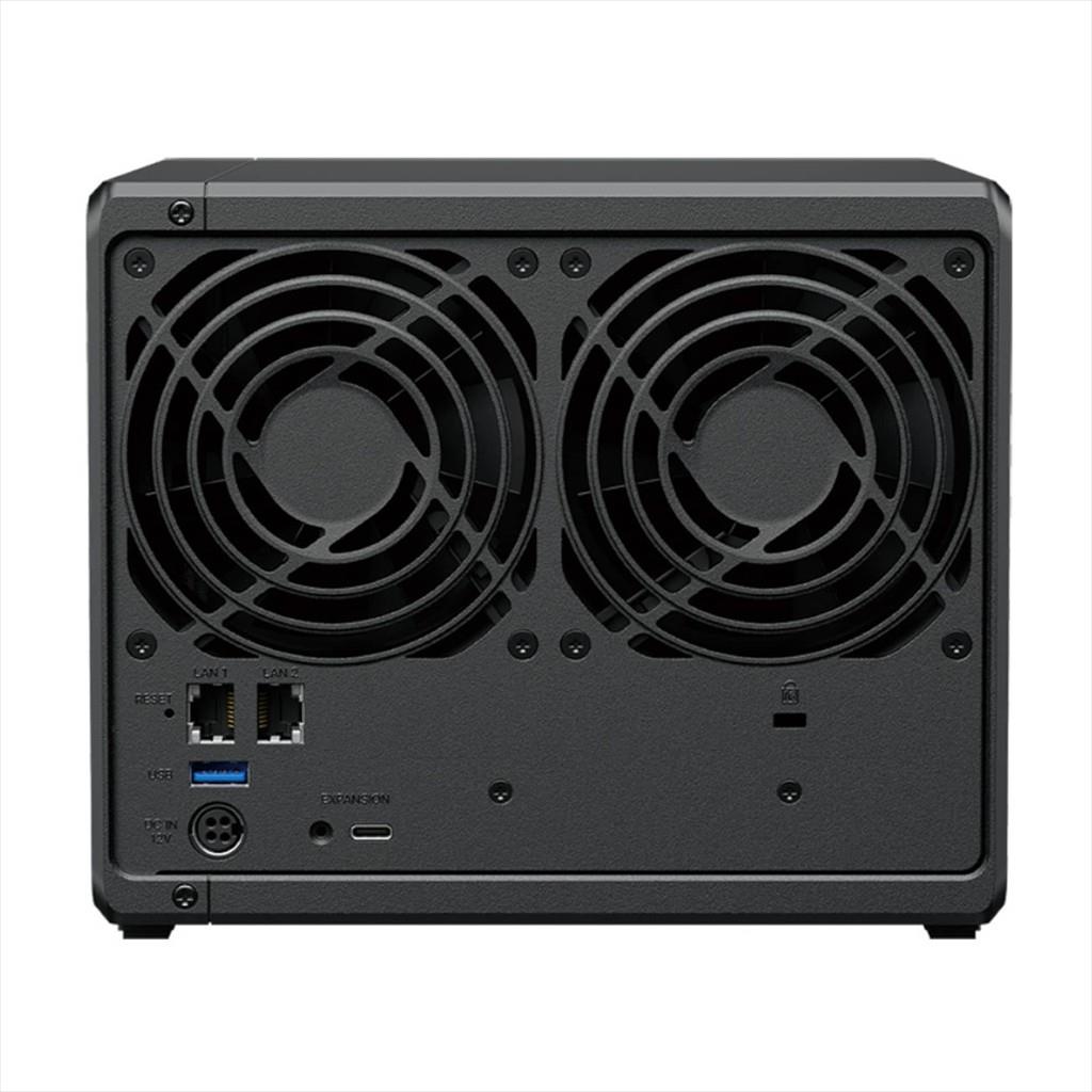 NET NAS SERVER SYNOLOGY DS925+ 4 HDD BAY, Ryzen V1500B, 4GB DDR4 SO-DIMM, Black - Image 2