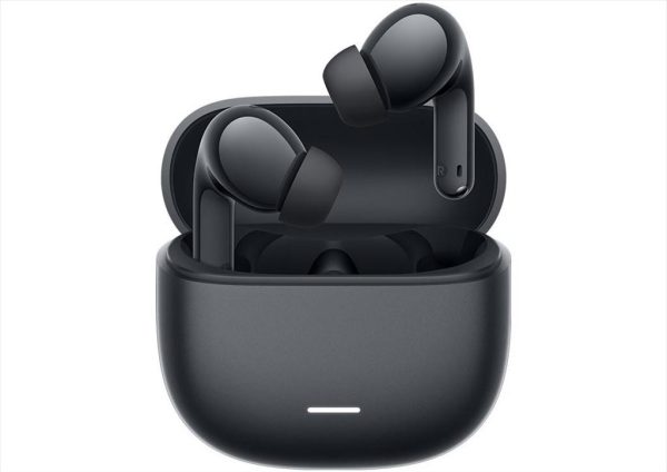 Earphones wireless xiaomi redmi buds 8 lite bluetooth w/microphone, black, bhr08omgl