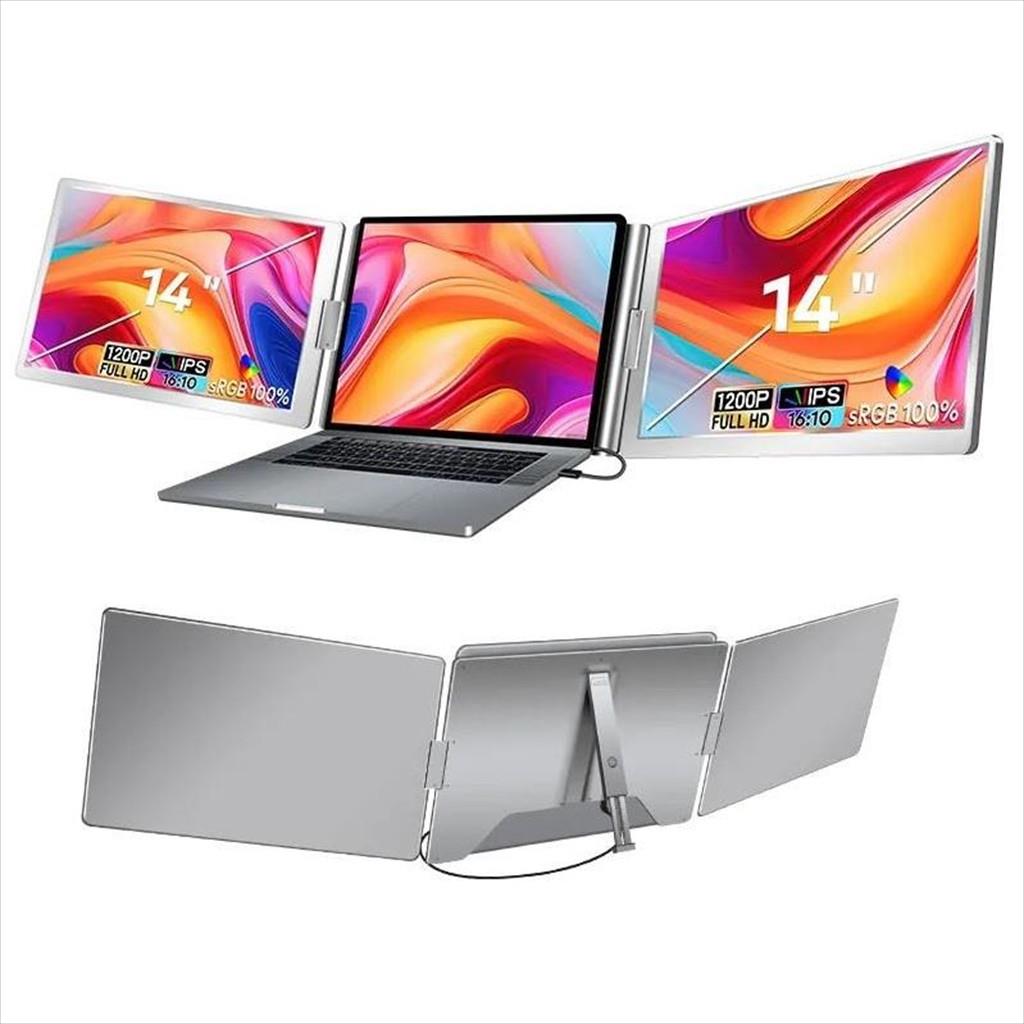 NB 2-SCREEN MONITOR 14" EXTRALINK S688, IPS FULLHD, 13.3"- 17.3",  EX.21571