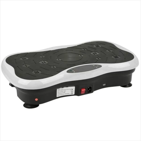 EXTRALINK FITNESS VIBRATION PLATFORM, MOONWALK SPINMOVE, WHITE